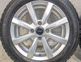 ダンロップ ウィンターマックス WM02 155/65R14  /　 TOPRUN 4.5J+46 100-4穴 4本