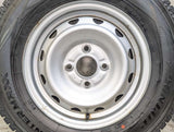 ダンロップ ウィンターマックス SV01 175/80R14 99/98N LT /　 キャロウィン　K3 5.0J+40 114.3-4穴 4本