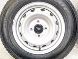 ダンロップ ウィンターマックス LV01 for VAN 165/80R14 97/95N LT /WEDS キャロウィン K3 J+ 114.3-4穴 4本
