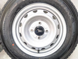ダンロップ ウィンターマックス LV01 for VAN 165/80R14 97/95N LT /WEDS キャロウィン K3 J+ 114.3-4穴 4本