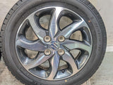 グッドイヤー アイスナビ 7 155/65R14  /スズキ純正  4.5J+50 100-4穴 4本
