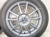 グッドイヤー アイスナビ 7 155/65R14  /　 BUSTER 4.5J+43 100-4穴 4本