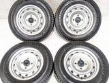 ダンロップ ウィンターマックス LV01 for VAN 165/80R14 97/95Ｎ LT /WEDS キャロウィン K3 5.0J+ 114.3-4穴 4本