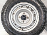 ダンロップ ウィンターマックス LV01 for VAN 165/80R14 97/95Ｎ LT /WEDS キャロウィン K3 5.0J+ 114.3-4穴 4本