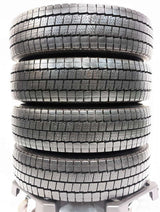 ダンロップ ウィンターマックス LV01 for VAN 165/80R14 91/90 /ブリヂストン JECT K3 5.0J+ 100-4穴 4本