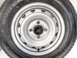 ダンロップ ウィンターマックス LV01 for VAN 165/80R14 91/90 /ブリヂストン JECT K3 5.0J+ 100-4穴 4本