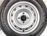 ダンロップ ウィンターマックス LV01 for VAN 165/80R14 91/90 /ブリヂストン JECT K3 5.0J+ 100-4穴 4本