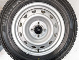 ダンロップ ウィンターマックス LV01 for VAN 155/80R14 88/86N LT /WEDS キャロウィン J9 5.0J+ 100-4穴 4本