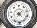 ダンロップ ウィンターマックス WM02 185/70R14  /　 TOPY M4 7A 5.0J+ 100-4穴 4本