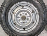 ダンロップ ウィンターマックス SV01 165/80R14 97/95N LT /　 TOPY F 5.0J+ 114.3-5穴 4本