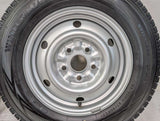ダンロップ ウィンターマックス SV01 165/80R14 97/95N LT /　 TOPY F 5.0J+ 114.3-5穴 4本