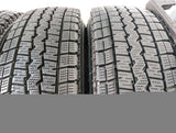 ダンロップ ウィンターマックス SV01 165/80R14 97/95N LT /　 TOPY F 5.0J+ 114.3-5穴 4本