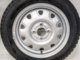 ダンロップ ウィンターマックス WM02 155/65R14  /　 TOPY M73 4.5J+45 100-4穴 4本