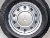 ダンロップ ウィンターマックス WM02 185/70R14  /　 SCHWARZ MV V6A 5.0J+ 100/114.3-4穴 4本
