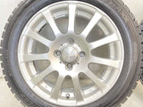 ダンロップ ウィンターマックス WM02 185/55R15  /　 TIRADO 6.0J+45 100-4穴 4本