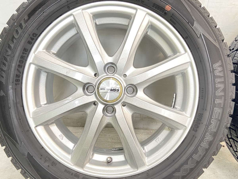 ダンロップ ウィンターマックス WM02 185/60R15 / MACBES MB8 5.5J+42 