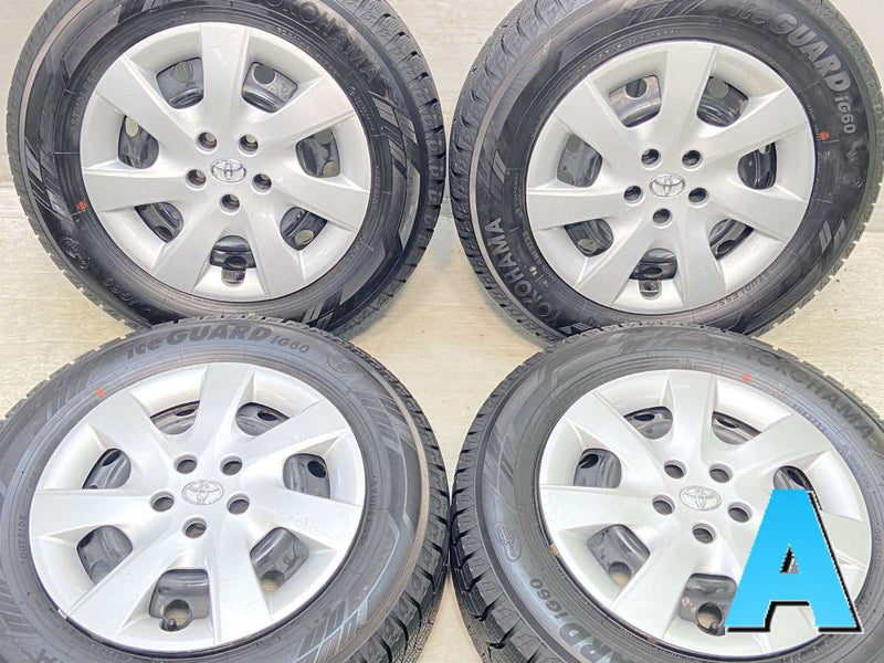ヨコハマ アイスガード iG60 195/65R15 /トヨタ純正 ウィッシュ 6.0J+ 