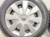 ダンロップ ウィンターマックス WM02 185/65R15  /日産純正  5.5J+ 100-4穴 4本