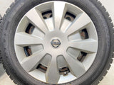ダンロップ ウィンターマックス WM02 185/65R15  /日産純正  5.5J+ 100-4穴 4本