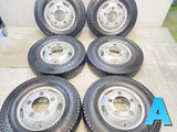 ダンロップ ウィンターマックス LT03 195/85R15 113/111LT /　  5.0J+115 208-5穴 6本