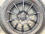 ダンロップ ウィンターマックス WM02 195/65R15  /　 SCHNEDER 6.0J+45 114.3-5穴 4本
