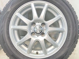ダンロップ ウィンターマックス WM02 185/60R15  /　 FANG 5.5J+38 100-4穴 4本