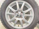 ダンロップ ウィンターマックス WM02 185/60R15  /　 FANG 5.5J+38 100-4穴 4本