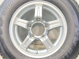 ブリヂストン ブリザック DM-V2 195/80R15  /　  5.5J+5 139.7-5穴 4本