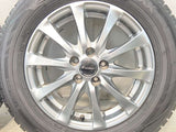 ダンロップ ウィンターマックス WM02 195/65R15  /　 EXsteer 6.0J+43 100-5穴 4本