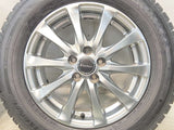ダンロップ ウィンターマックス WM02 195/65R15  /　 EXsteer 6.0J+43 100-5穴 4本