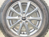 ダンロップ ウィンターマックス WM02 195/65R15  /　 WAREN 6.0J+52 114.3-5穴 4本