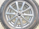 ダンロップ ウィンターマックス WM02 195/65R15  /　 WAREN 6.0J+52 114.3-5穴 4本