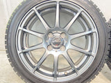 ダンロップ ウィンターマックス 03 165/55R15・195/45R16 /　 SCHNEDER 4.5J+43・6.0J+51 100-4穴 4本