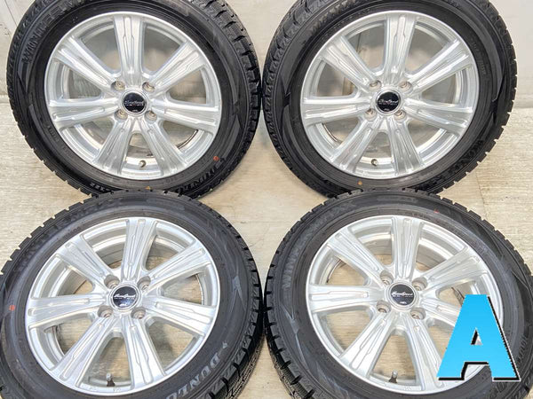 ダンロップ ウィンターマックス WM02 185/60R15  /　 ユーロスピード 5.5J+43 100-4穴 4本