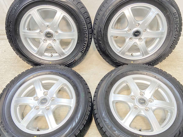 ブリヂストン ブリザック VRX 195/65R15  /　 FEID 6.0J+53 114.3-5穴 4本