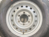 ダンロップ ウィンターマックス SV01 195/80R15 107/105 LT /　 KSCR 5.5J+ 139.7-6穴 4本