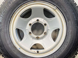 ミシュラン AGILIS X-ICE 195/80R15 107/105 LT /　 TOPY S54A 6.0J+ 139.7-6穴 4本