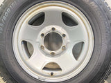 ミシュラン AGILIS X-ICE 195/80R15 107/105 LT /　 TOPY S54A 6.0J+ 139.7-6穴 4本