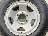 ミシュラン AGILIS X-ICE 195/80R15 107/105 LT /　 TOPY S54A 6.0J+ 139.7-6穴 4本