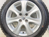 ダンロップ ウィンターマックス WM02 175/65R15  /スズキ純正  5.5J+45 100-4穴 4本