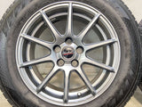 ハンコック Winter iceptiz 2A 195/65R15  /　 ユーロスピード 6.5J+40 100-5穴 4本