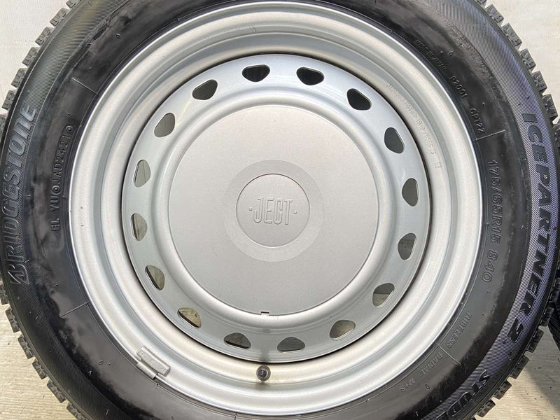 ブリヂストン アイスパートナー 2 175/65R15  /　 JECT R6 5.5J+ 100/114.3-4穴 4本