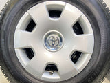 ミシュラン AGILIS X-ICE 195/80R15 107/105LT /トヨタ純正 HS 6.0J+ 139.7-6穴 4本