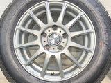 グッドイヤー アイスナビ 7 195/65R15  /　 ラヴリオン ルミエール 6.0J+53 114.3-5穴 4本