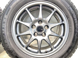ダンロップ ウィンターマックス WM02 195/65R15  /　 ZACK JP-202 6.0J+40 100-5穴 4本