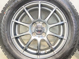 グッドイヤー アイスナビ 8 185/65R15  /　 SCHNEDER 5.5J+45 100-4穴 4本