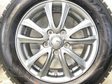グッドイヤー アイスナビ 6 195/65R15  /　 SIBILLA Ｃ5 6.0J+53 114.3-5穴 4本