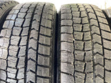 ダンロップ ウィンターマックス WM02 185/65R15  /　 TOPY A6J 5.5J+ 100-4穴 4本