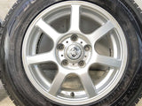 ダンロップ ウィンターマックス SJ8+ 175/80R15  /　 Treffer 5.5J+46 114.3-5穴 4本