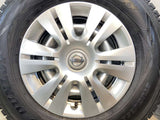 ダンロップ ウィンターマックス SV01 195/80R15 107/105LT /日産純正  5.5J+ 139.7-6穴 4本